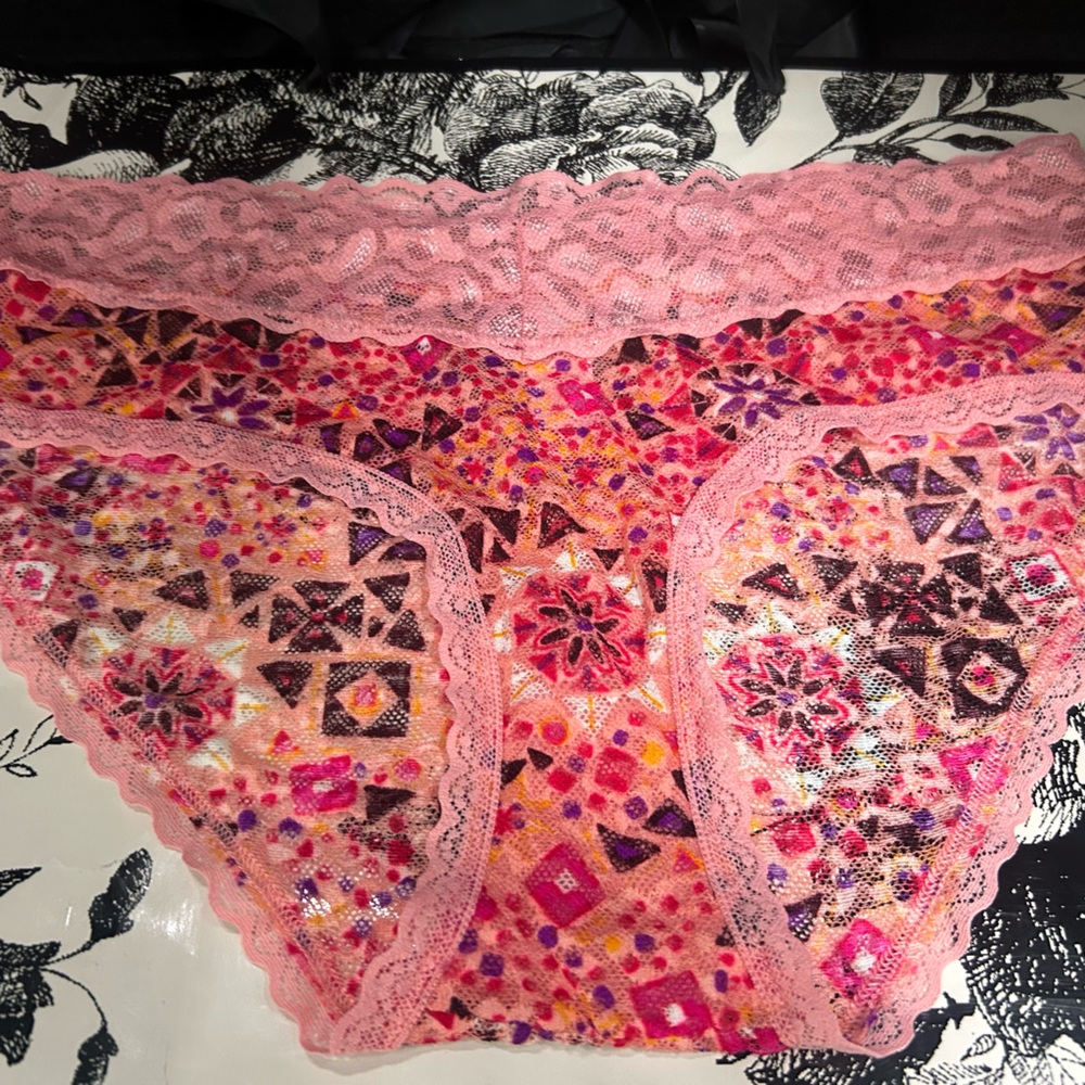 NWOT No Boundaries Lace Hipster Panty SIZE L